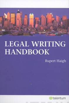 Legal writing handbook (+cd-rom)